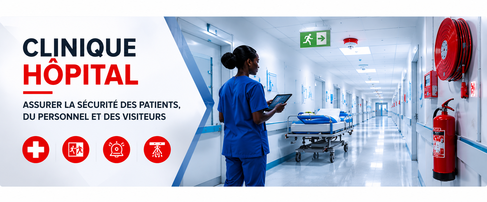 Sécurité incendie clinique hôpital - VIVIA SSI